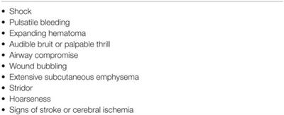 Contemporary Strategies in the Management of Civilian Neck Zone II Vascular Trauma